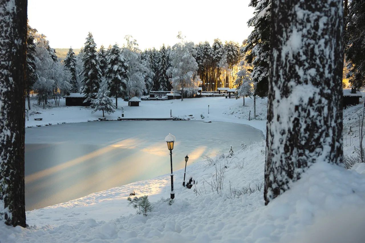 Hunderfossen hotell og resort vinter